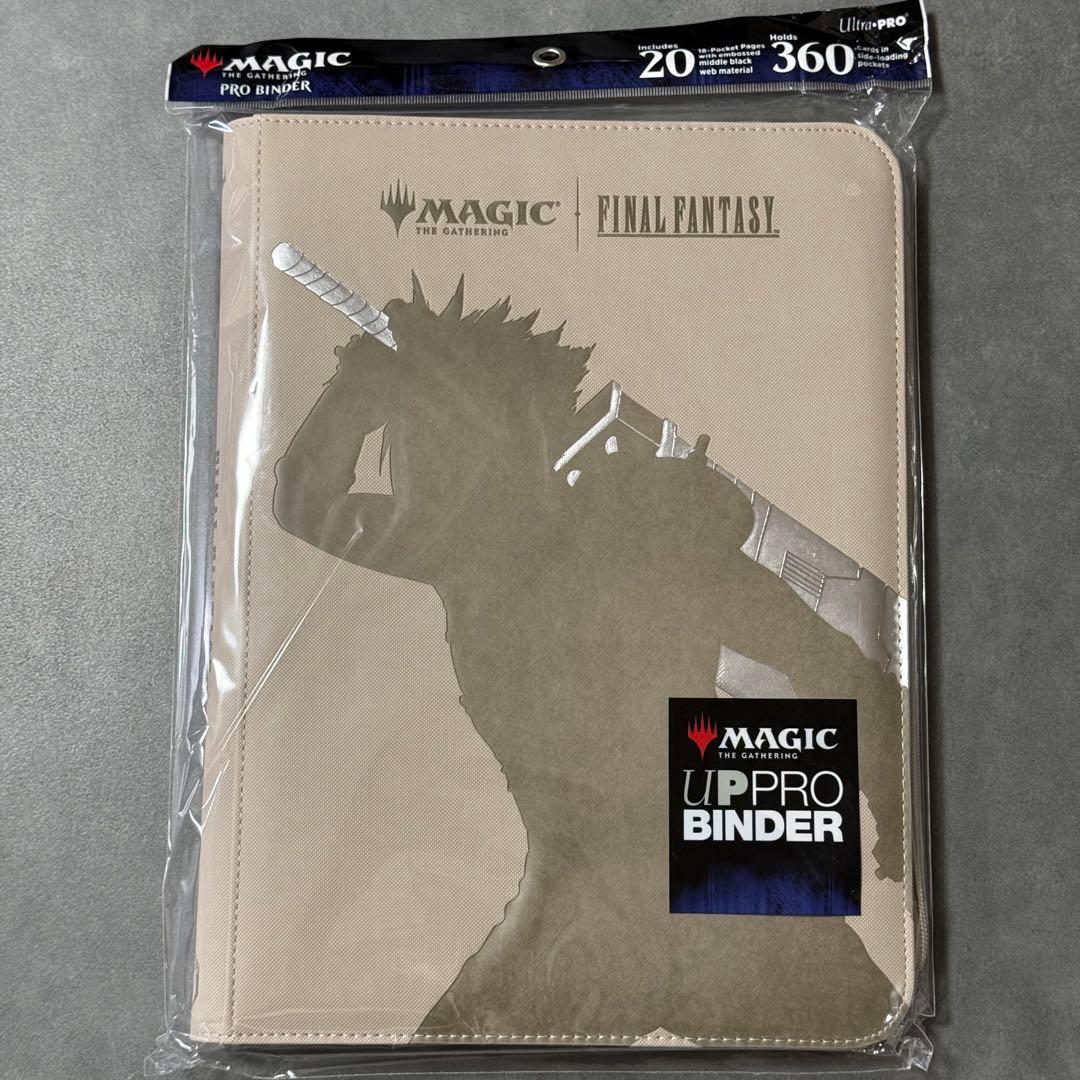 UltraPro】クラウド・セフィロス バインダー MTG FF ウルトラプロ