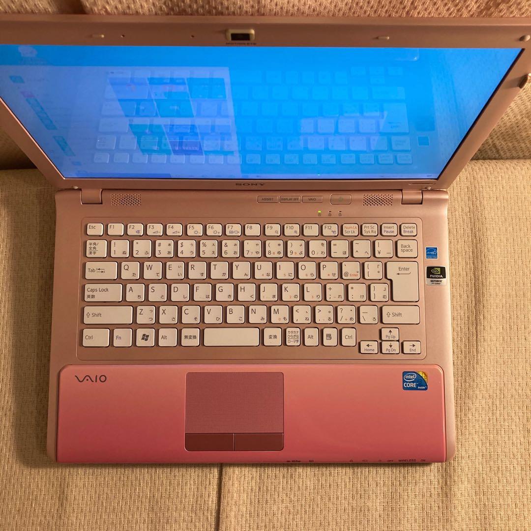 ピンクなバイオ Win11 メモリ8GB 大容量HDD DVDドライブ