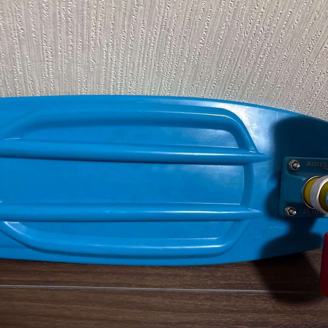 美品 Penny ペニー スケートボード 青 赤 トリコロール ミニクルーザー