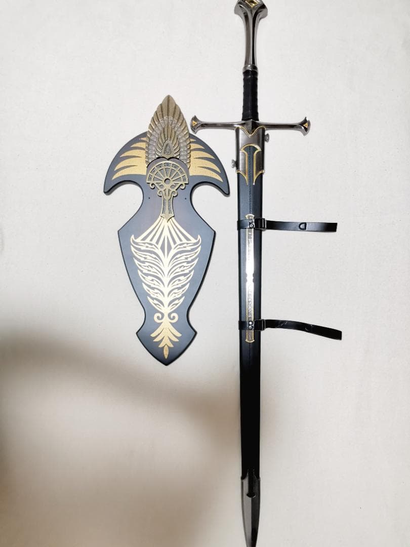 ロード・オブ・ザ・リング アンドゥリル 金属製 模造刀 西洋剣 美術品