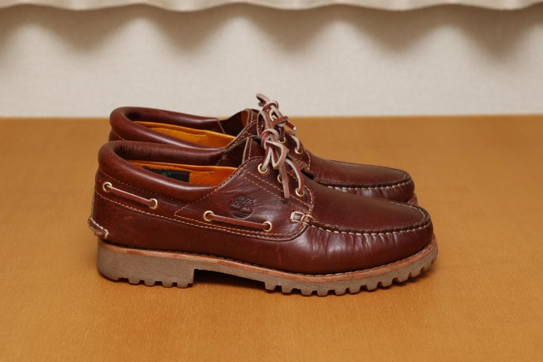 ティンバーランド　スリーアイ(3eye)　クラシックラグ　バーガンディ