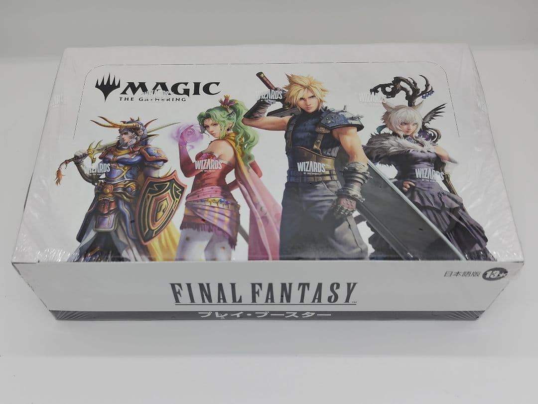 MTG FINAL FANTASY プレイブースター 日本語版 新品未開封品 最高 p付きMTG ファイナルファンタジー日本語プレイブースター 1BOX