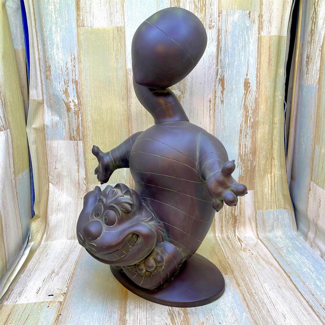 不思議の国のアリス ブロンズ像風 不思議の国のアリス チェシャ猫 フィギュア