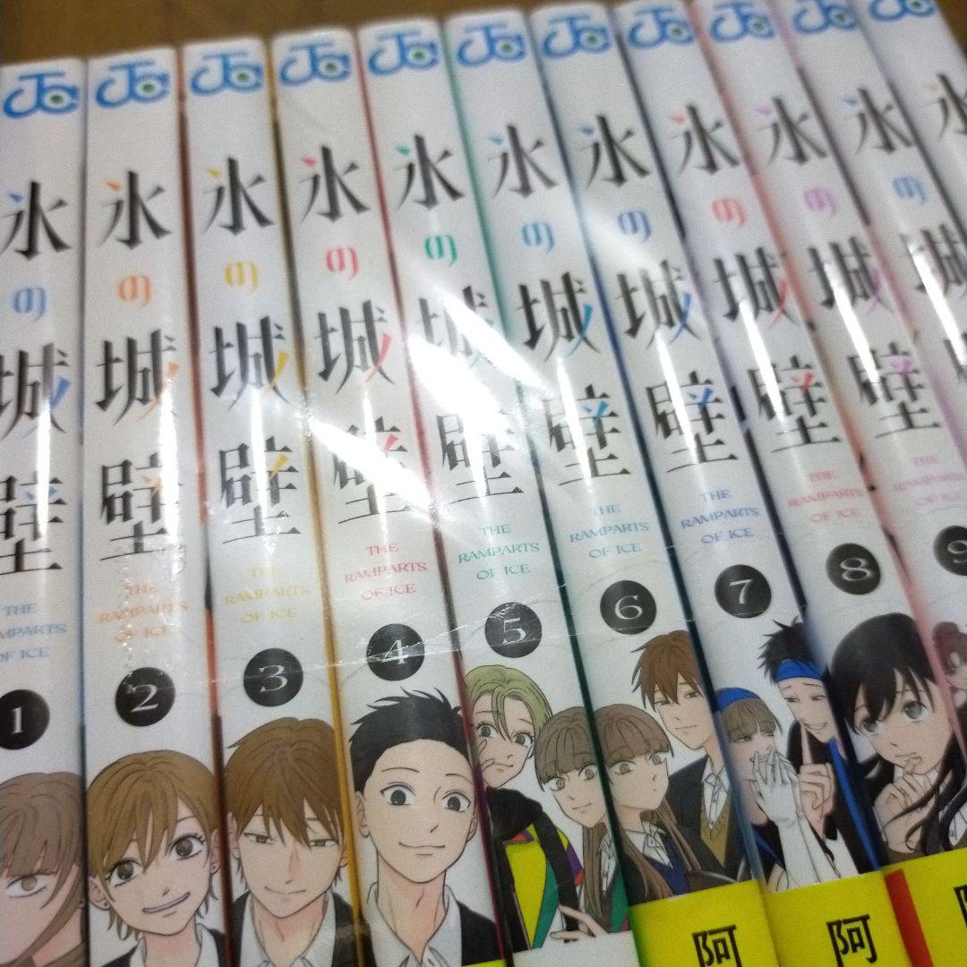 氷の城壁 全巻セット 阿賀沢紅茶アニメイトTSUTAYA 特典付き