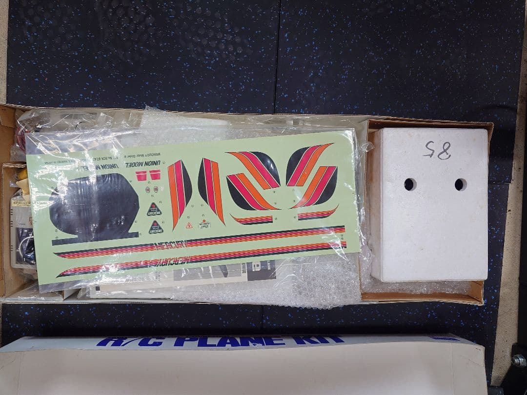 電動ラジコン　モーターグライダー　EPマーキュリー　ユニオンモデル