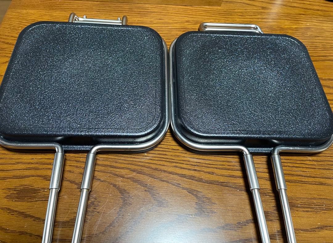 家事問屋　ホットパン　ホットサンドメーカー　IHで2回使用品