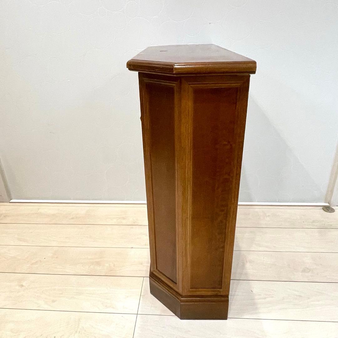 アンティーク調 象嵌 キャビネット 木製 収納棚 サイドボード コンソール