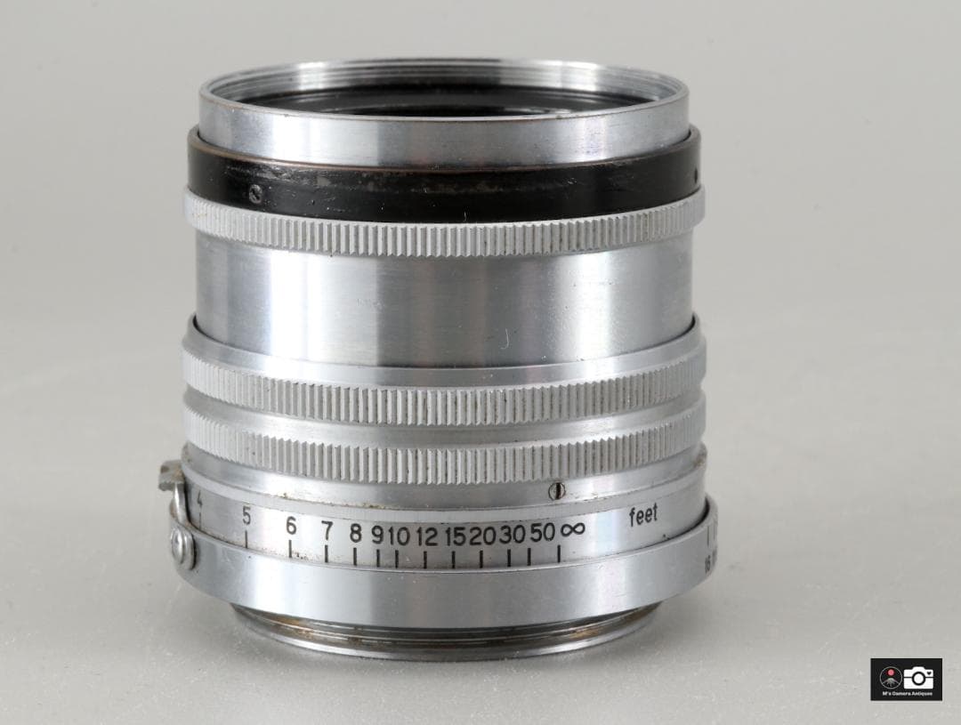 Nikkor H C 5cm F/2 黒帯ライカL39レンズ整備済