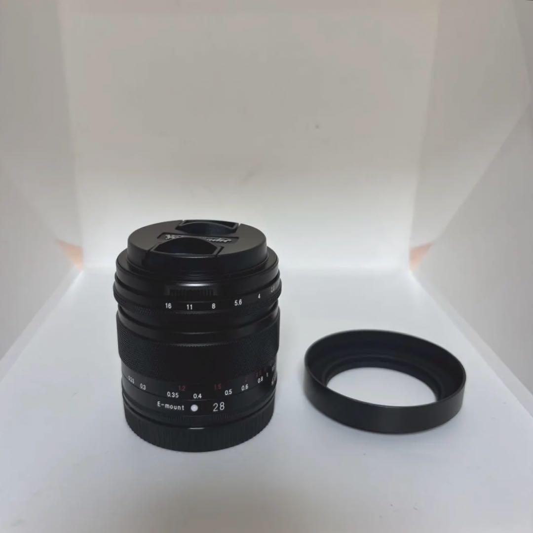 NOKTON 28mm F1.5 Aspherical ソニーEマウント Voigtlander NOKTON 28mm F1.5 Aspherical ソニーEマウント | 交換