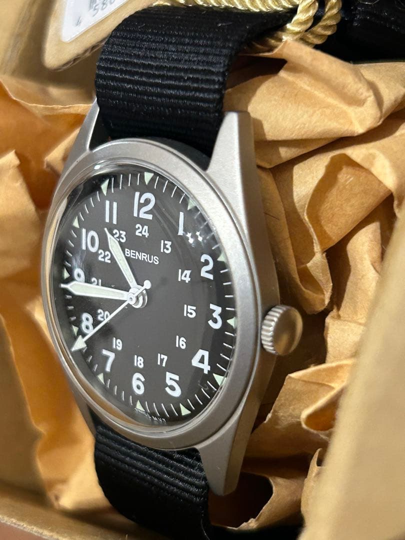 ❗️ベンラス　BENRUS ミリタリー　腕時計　DTU-2A/P❗️