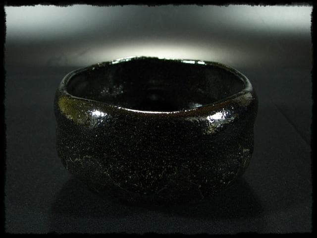 jingo様専用！佐々木 輝夫 虚室 黒茶碗 楽茶碗 四方桟 共箱 d52