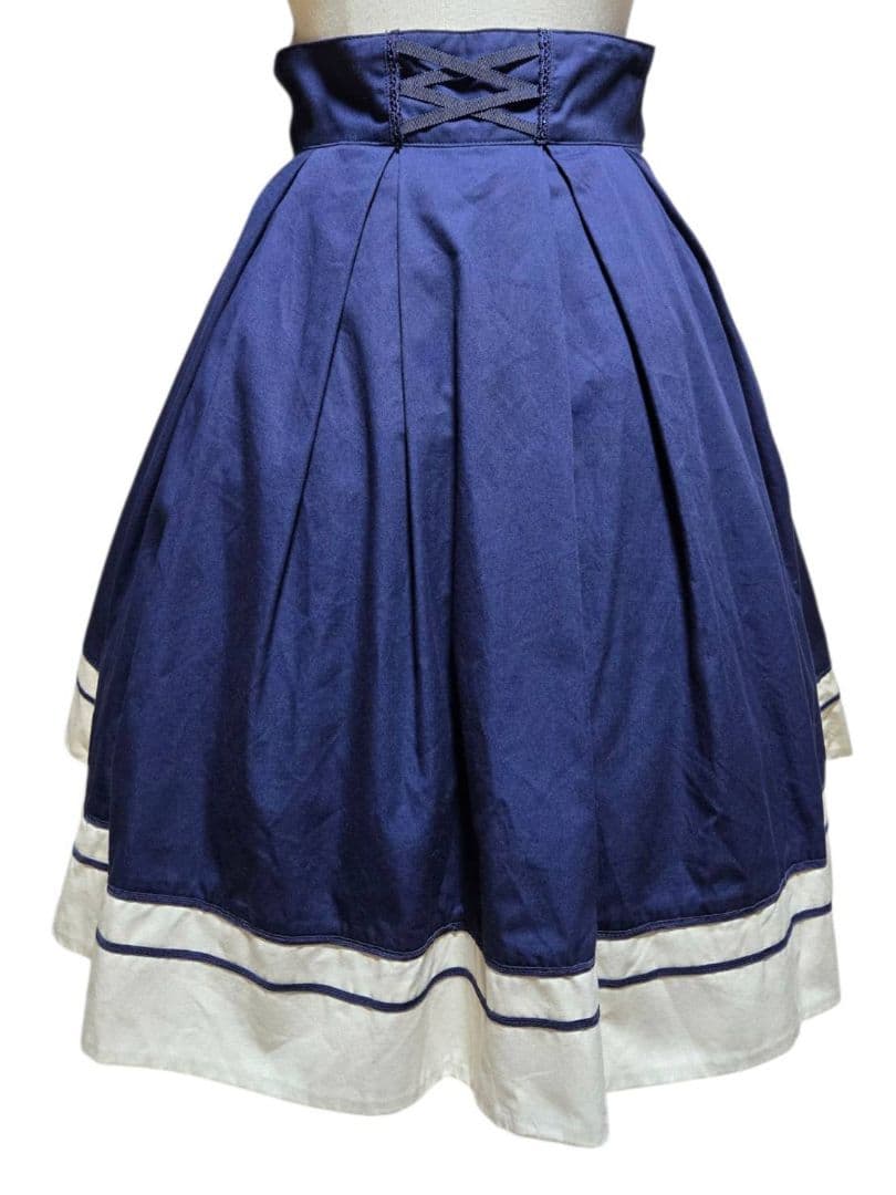 は*と様 【美品】ブリティッシュマリンバッスルスカート Victorian ma