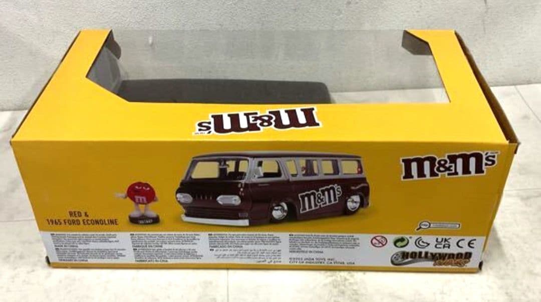 Jada 1/24 M&M‘s レッド&1965 フォードエコノライン　8/14