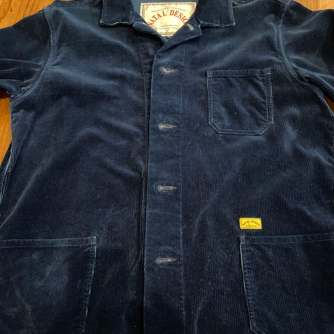 ネイタルデザイン BRIAN JACKET INDIGO CORDUROY M
