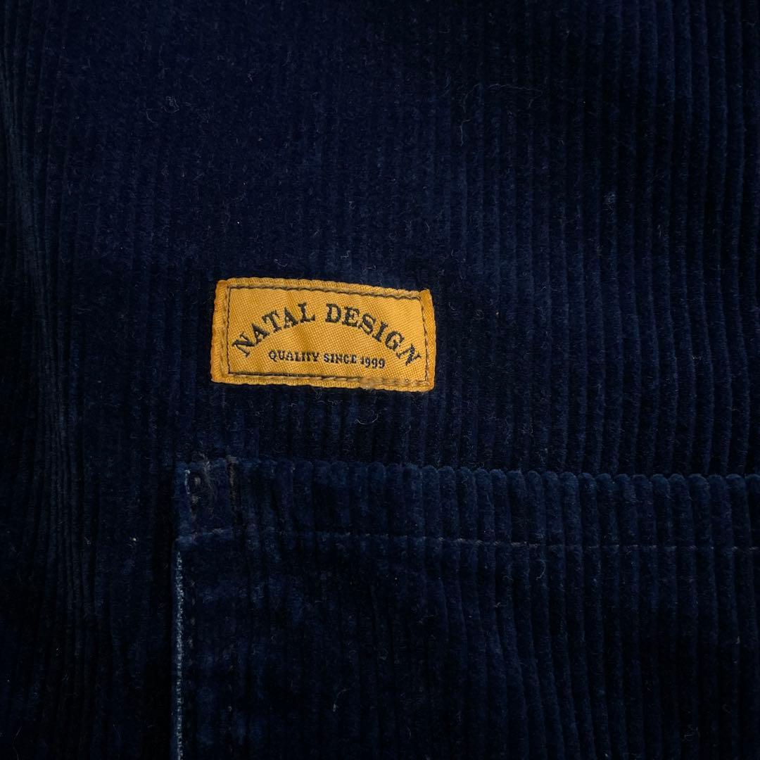 ネイタルデザイン BRIAN JACKET INDIGO CORDUROY M