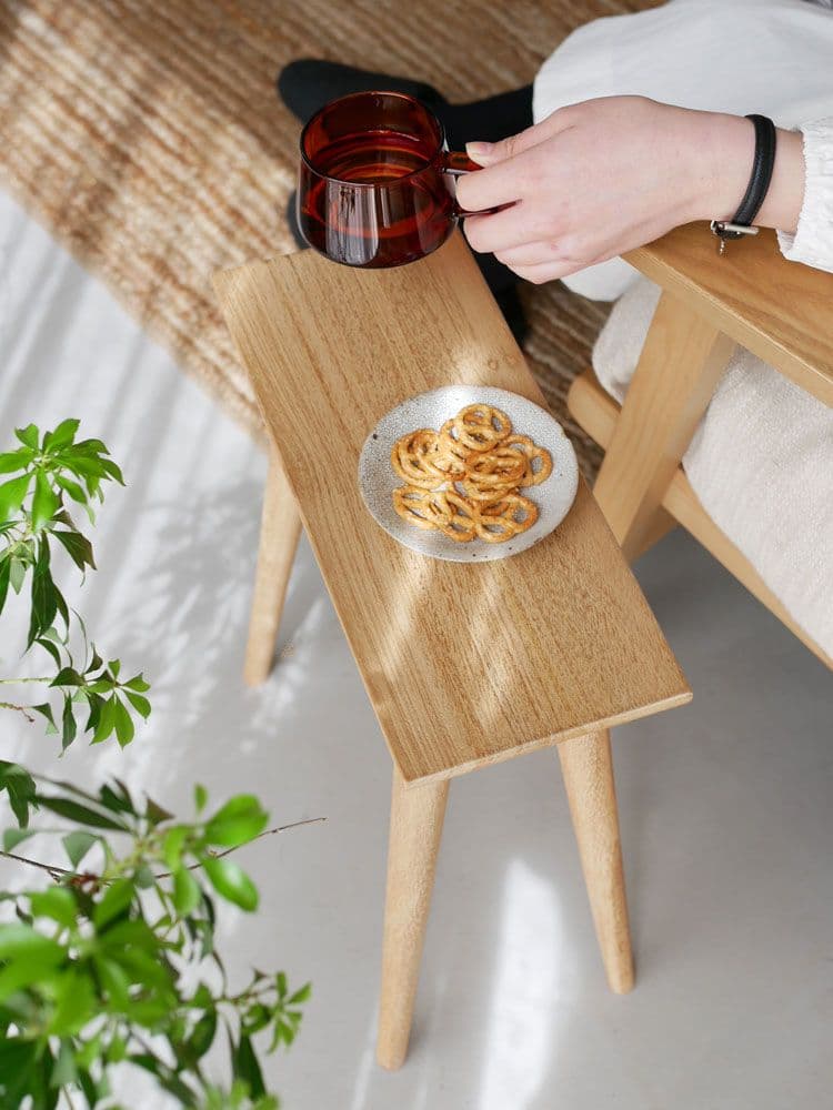 ひなたライフ Comore Sunチークスツール - メルカリ