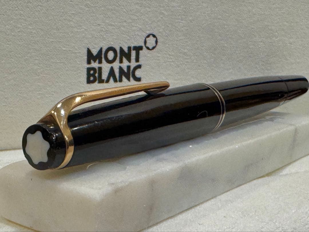 【極美品】モンブラン NO22万年筆 1960s ブラック　F細字 モンブラン②