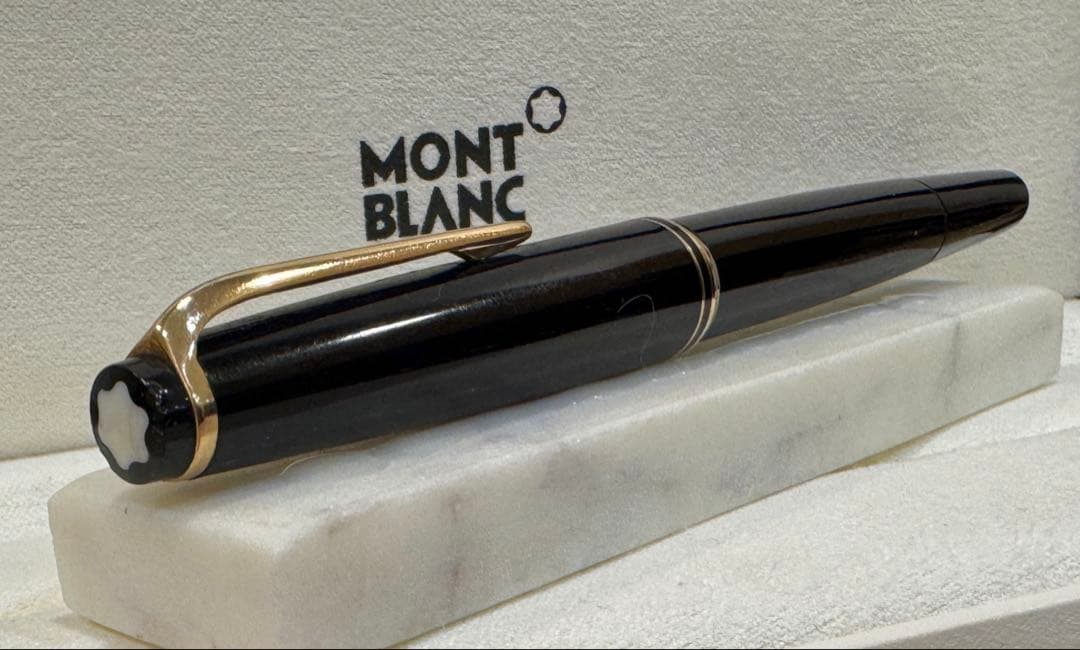 【極美品】モンブラン NO22万年筆 1960s ブラック　F細字 モンブラン②