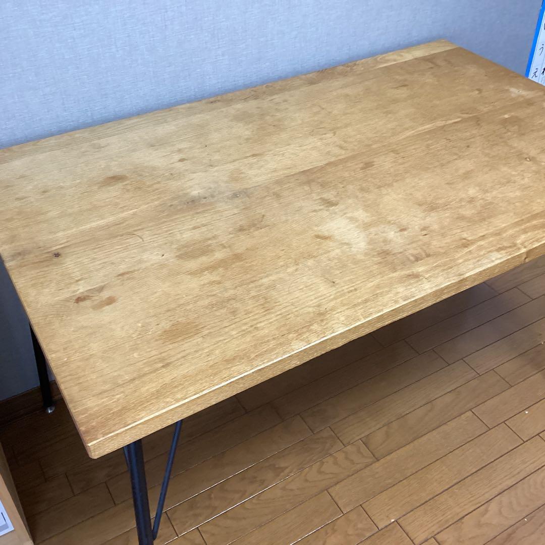 ダイニングテーブル　無垢　栗