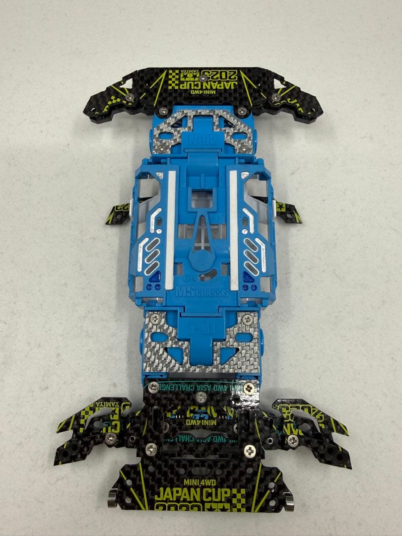 さーし様へ　ミニ四駆　バンパーセット　正規品田宮　CNC加工　ライトブルー
