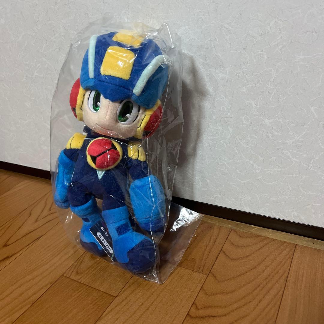 ロックマンエグゼ　ぬいぐるみ　タグ付き