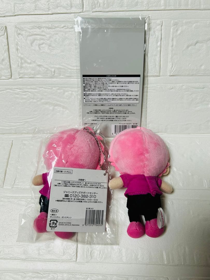 佐久間大介　すのチル ぬいぐるみ アクリルキーホルダー　3点セット