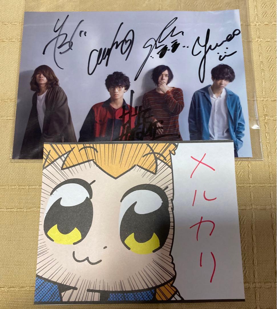 ヒトリエ　サイン入り写真 ヒトリエ サイン入り B2ポスター - メルカリ