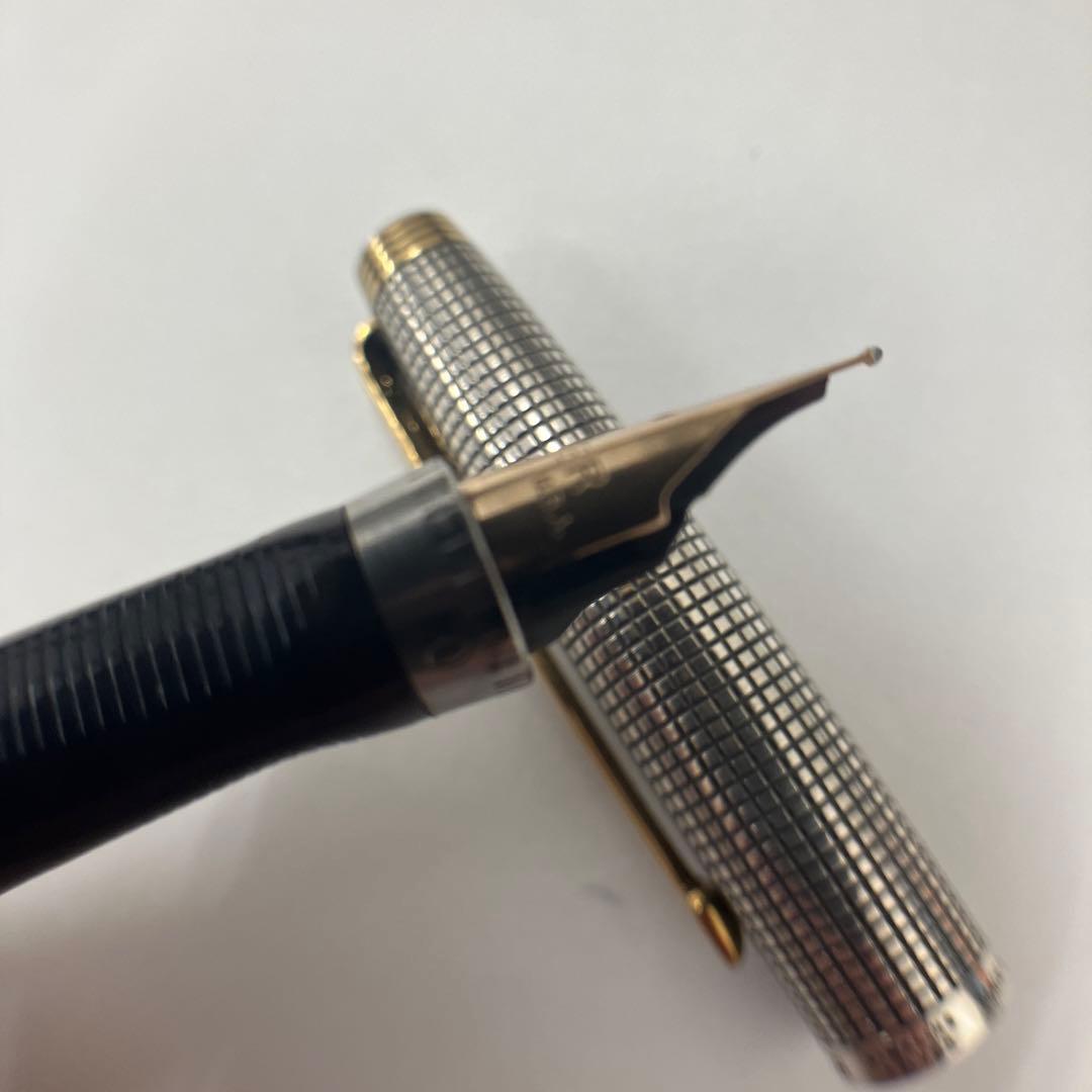 【希少】【ヴィンテージ】PARKER STERLING SILVER万年筆
