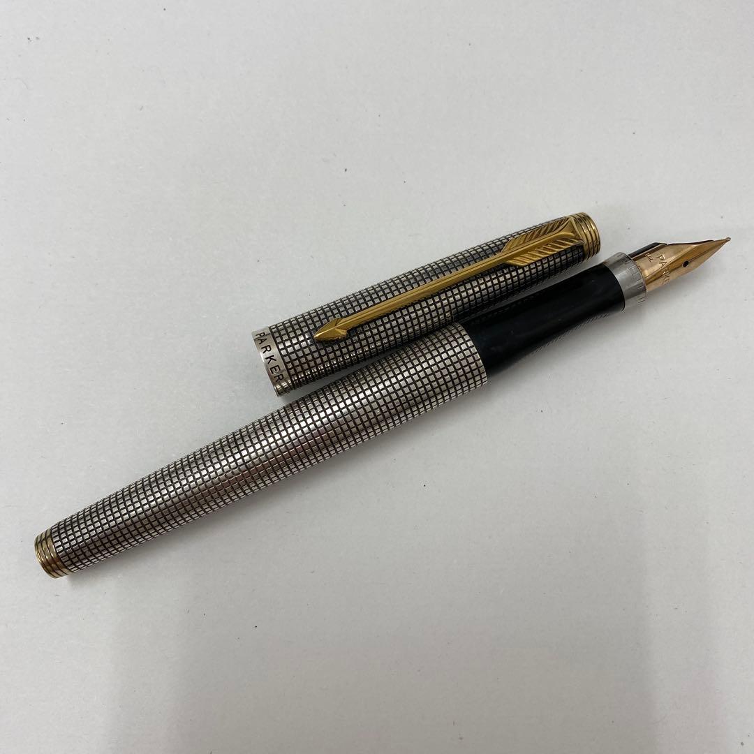 【希少】【ヴィンテージ】PARKER STERLING SILVER万年筆