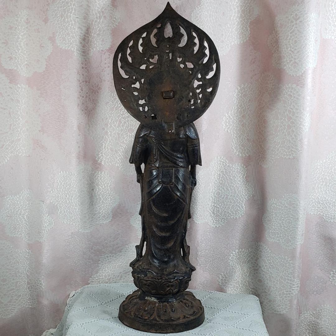 新羅仏】◇金銅十一面観音菩薩座像 仏像◇検）天平仏 飛鳥