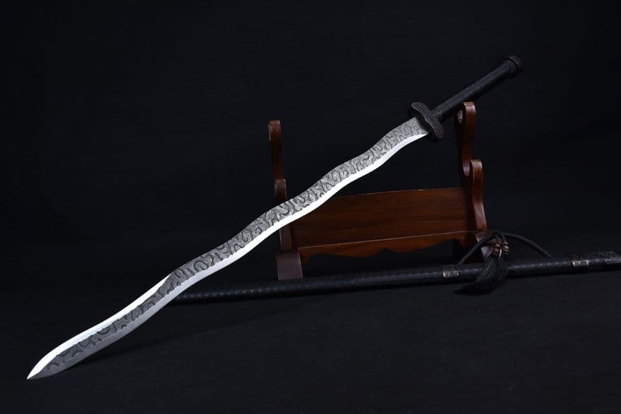 武具　刀装具　日本刀　模造刀 横刀 直刀 曲龍