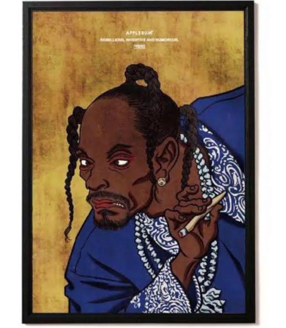 【レア美品】APPLEBUM Snoop Dogg 浮世絵ポスター