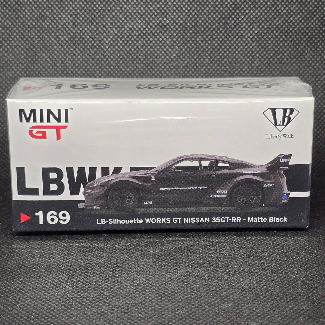 ミニカー LB-Silhouette WORKS GT NISSAN 35GT-RR LH HOT WHEELS 1/64スケール「LB-Silhouette WORKS GT NISSAN 35GT-RR ver
