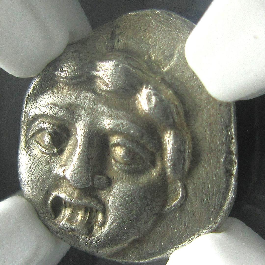 紀元前４世紀 古代ギリシャ ピシディア オボル銀貨 NGC アンティーク 