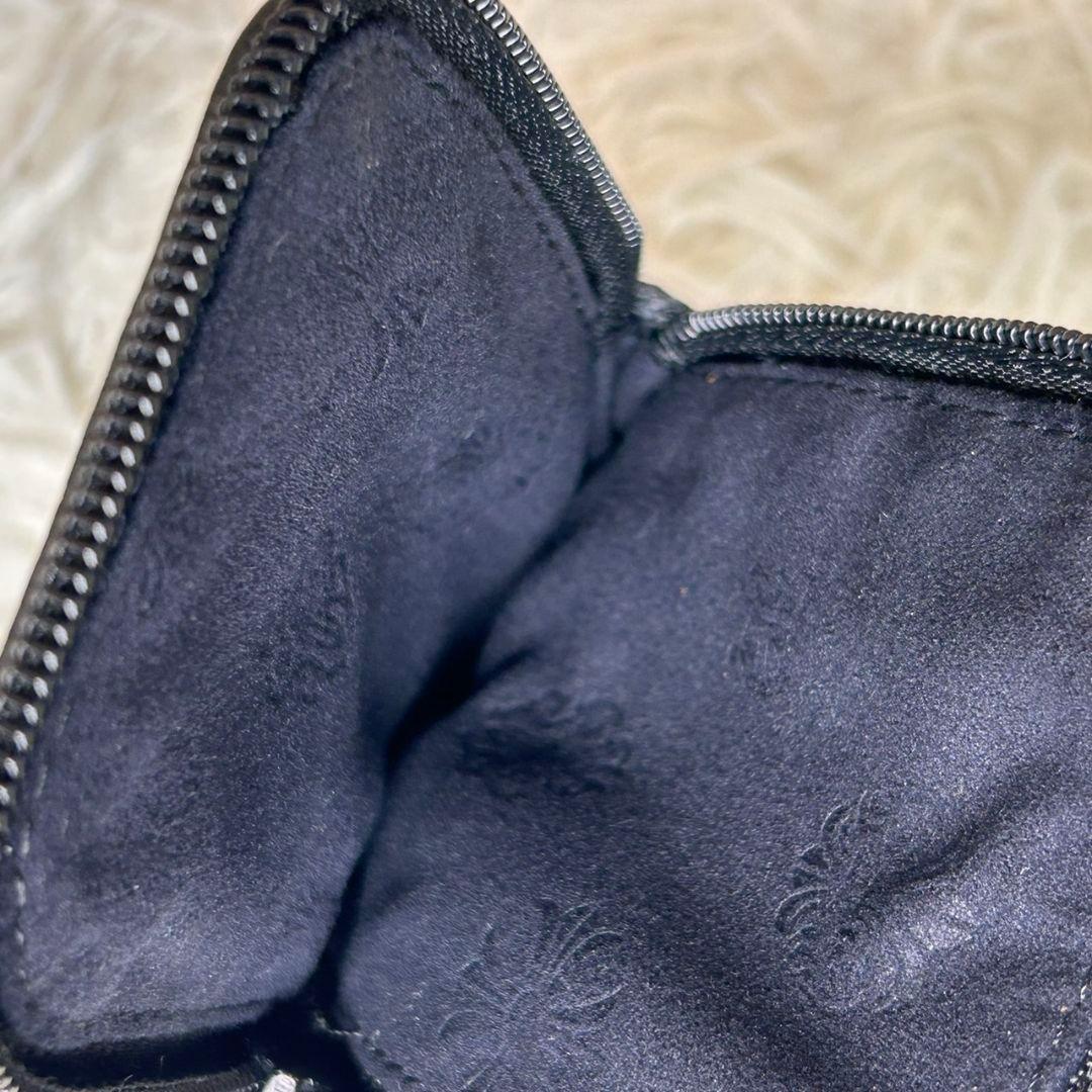 【希少】クロムハーツ 本革 レザー ダガー メガネケース ペンケース ブラック