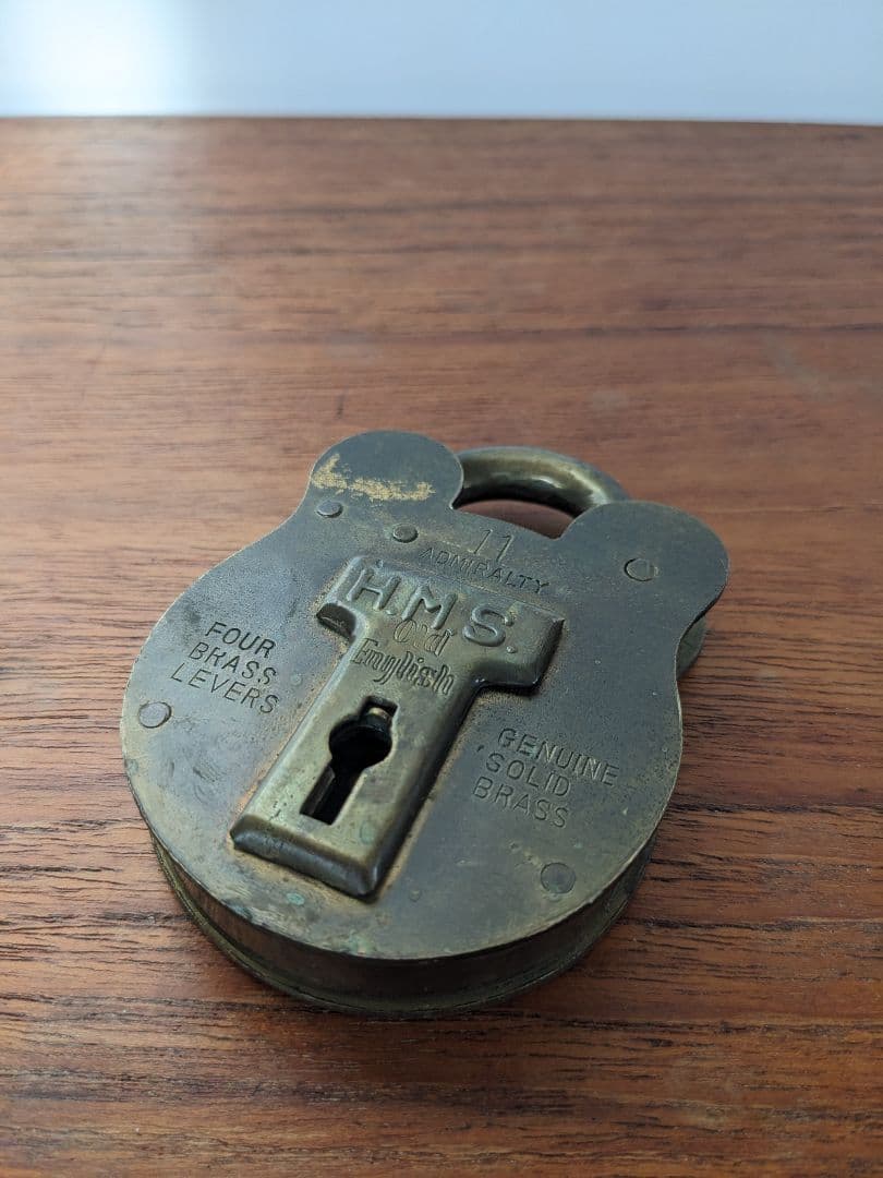 値下げ！アメリカ製　アンティーク　南京錠　ヴィンテージ