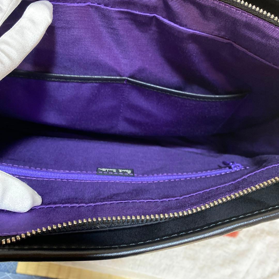 【超美品】ポールスミス　 ブラックビジネスバック