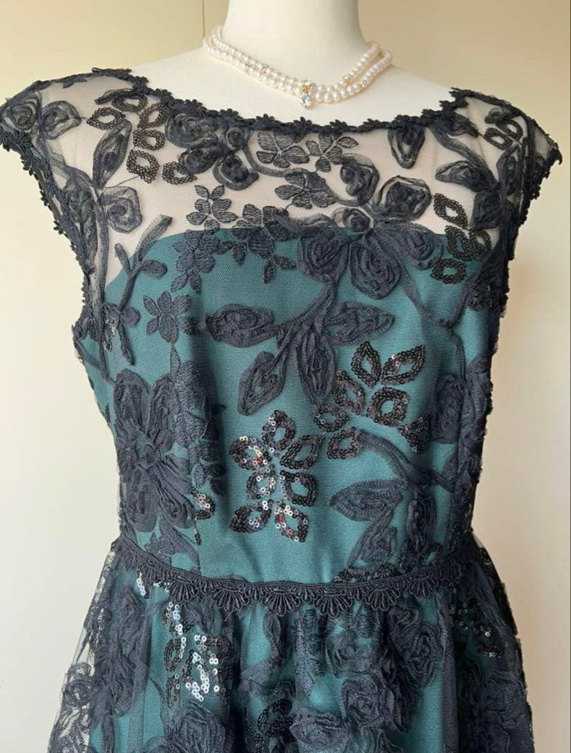 新品東京ソワールMARIKO KOHGA ドレスワンピース　38号