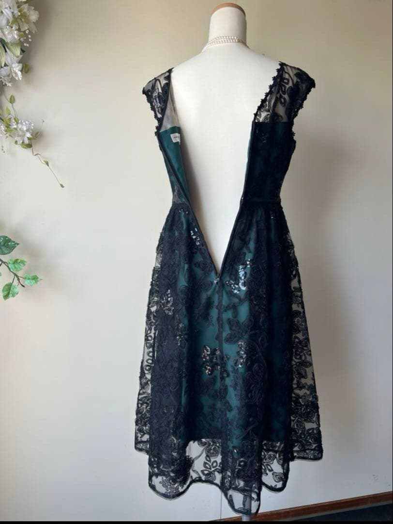 新品東京ソワールMARIKO KOHGA ドレスワンピース　38号