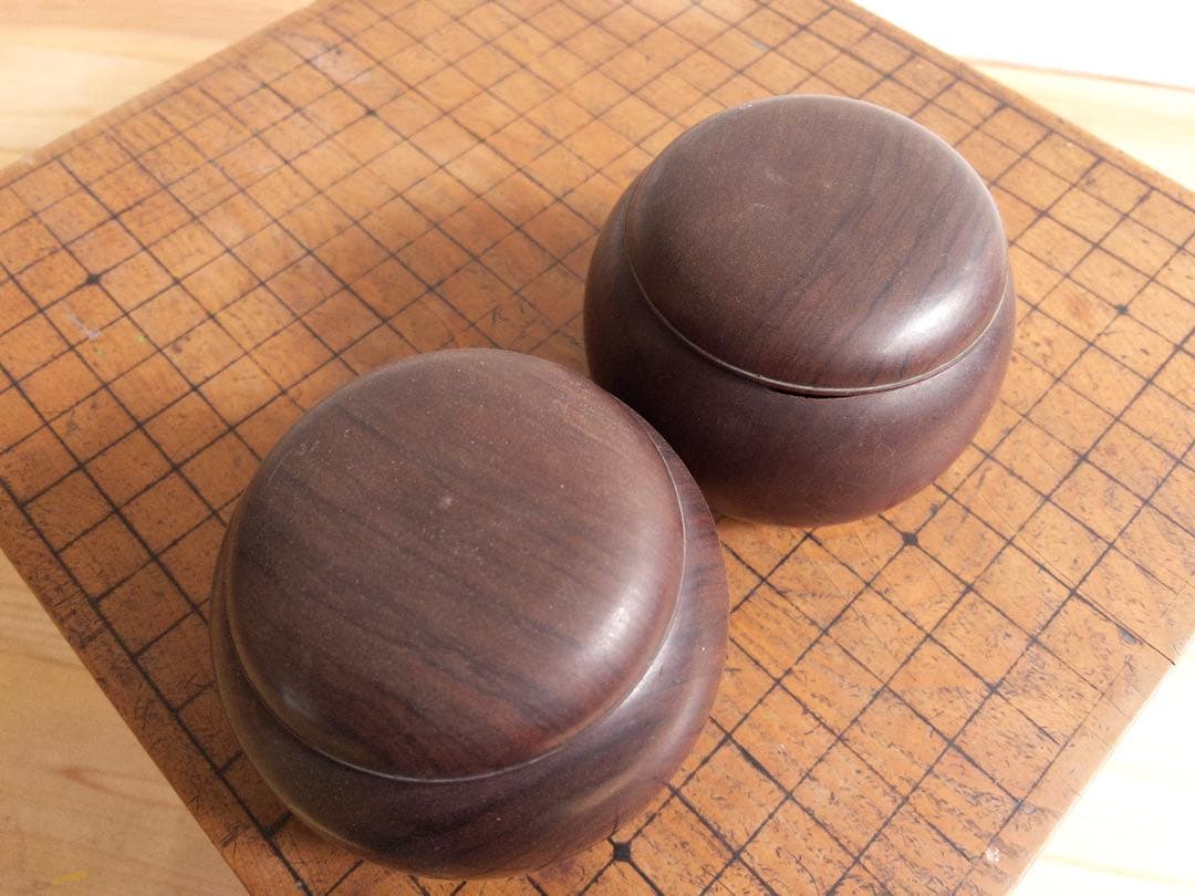 囲碁　碁盤　碁石　セット　ビンテージ　アンティーク　レトロ