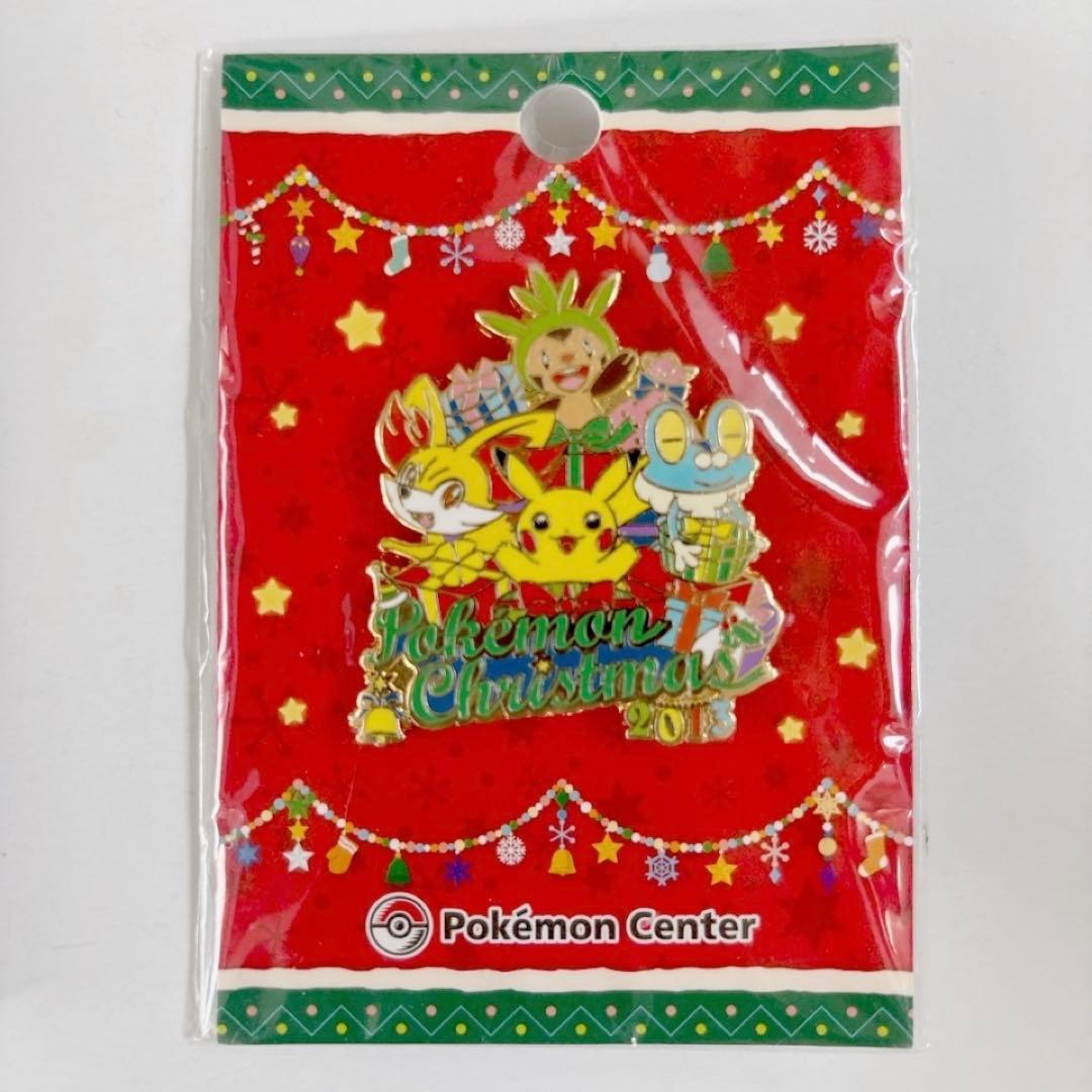 ポケモンクリスマス ピンバッジ　ポケモンセンター　クリスマス　ピンズ
