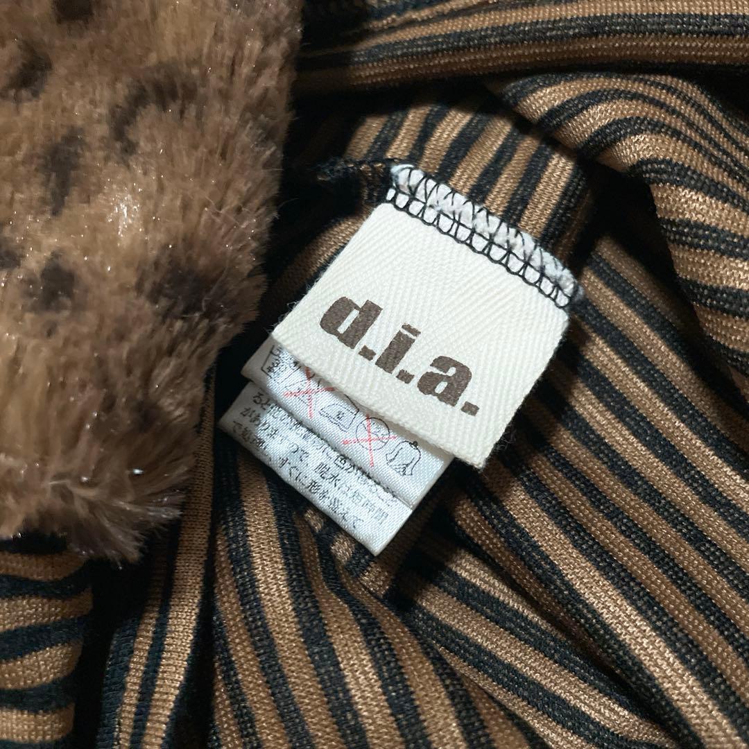 d.i.a. ヒョウ柄 アームウォーマー付き 平成 y2k ギャル