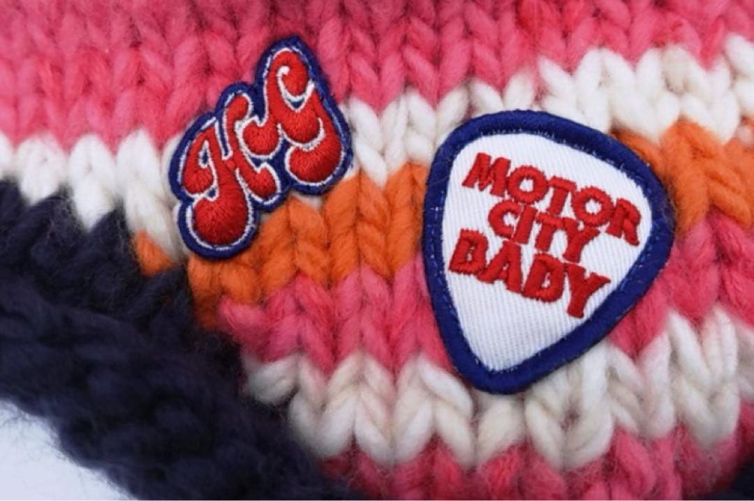 HYSTERIC GLAMOUR ヒステリックグラマー ボーダニット帽 ビーニー