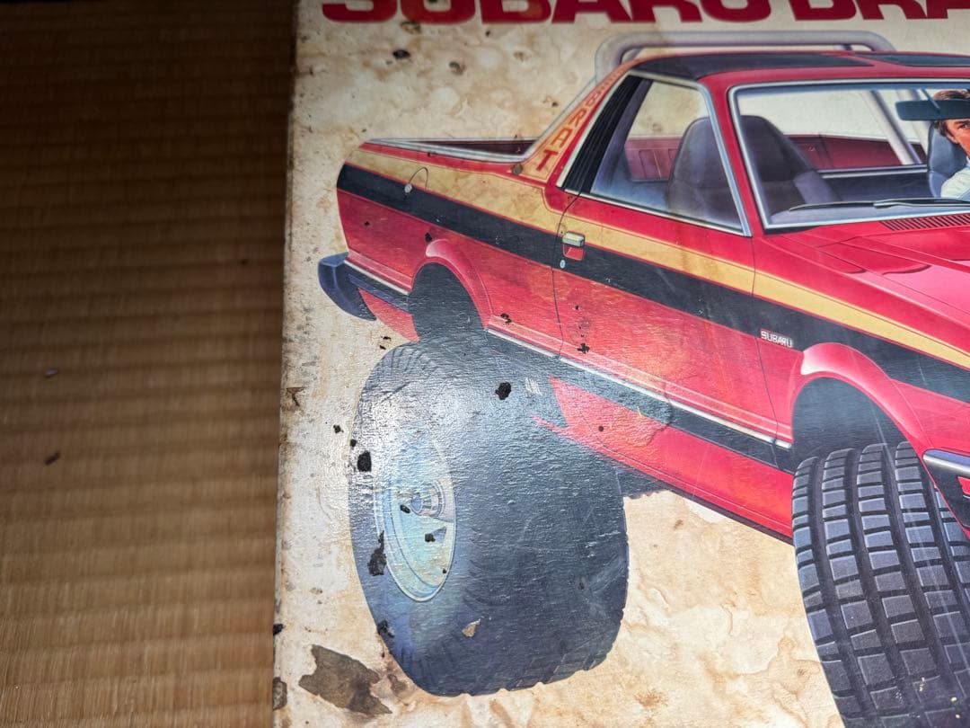 O-1674】TAMIYA タミヤ スバル ブラット パーツ取りジャンク
