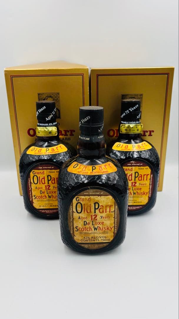オールドパー12年 3本セット 750ml まとめ売り スコッチウイスキー