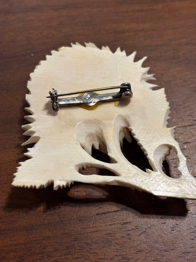 ニ*ン様 象牙調 ブローチ ブレスレット 3点 セット まとめ