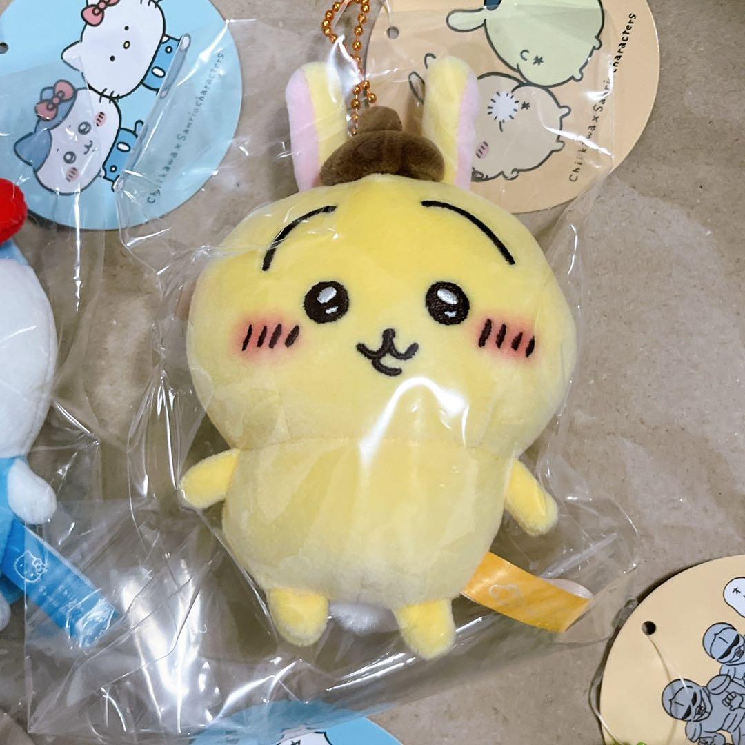 ちいかわ×サンリオキャラクターズ ぷちミニマスコットフードマスコット 7種セット