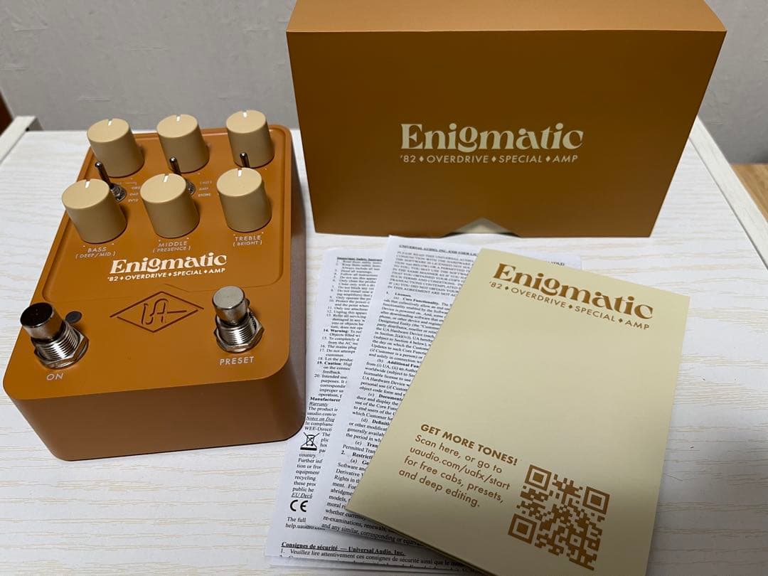 Enigmatic 192 Overdrive SpecialAmp【UAFX】