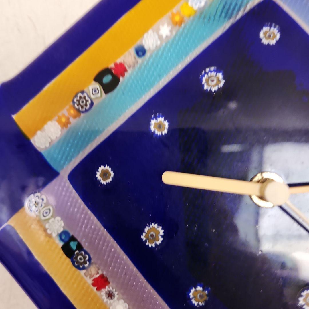 ベネチアングラス　掛け時計