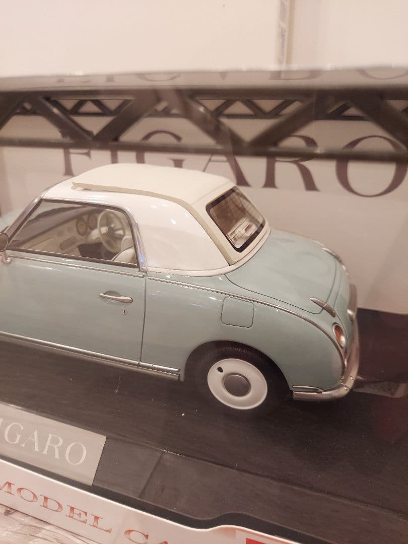 HobbyJapan　ホビージャパン 1/18 日産 フィガロ　ペールアクア